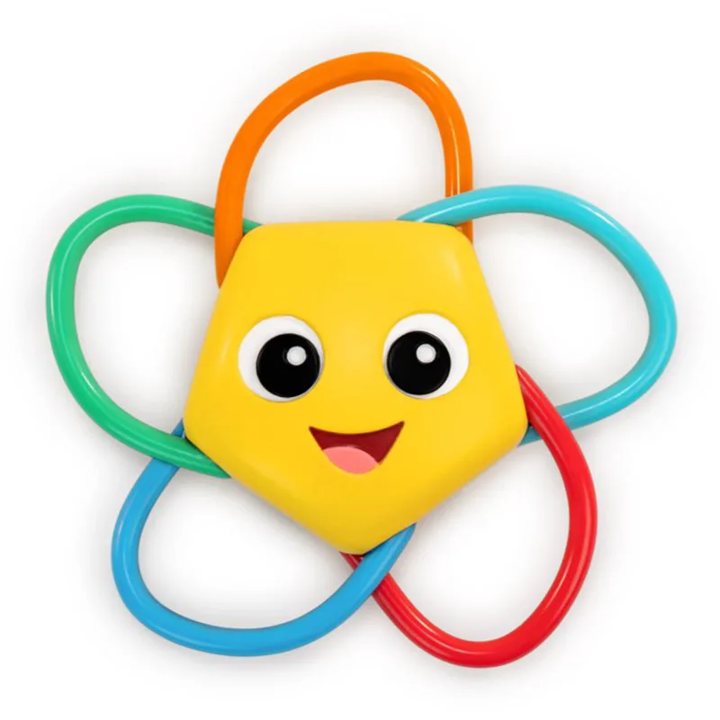 Baby Einstein Soothing Star Teether & Rattle Toy μασητικό με κουδουνίστρα 0 m+ 1 τμχ