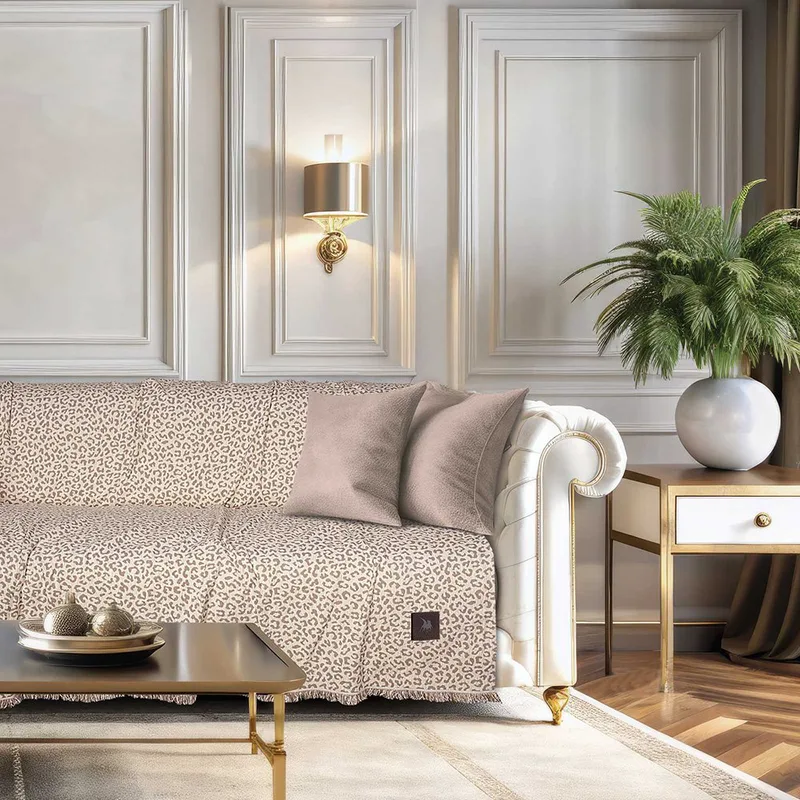 ΡΙΧΤΑΡΙ ΤΡΙΘΕΣΙΟ GREENWICH POLO CLUB 3982 BEIGE (180X300CM)