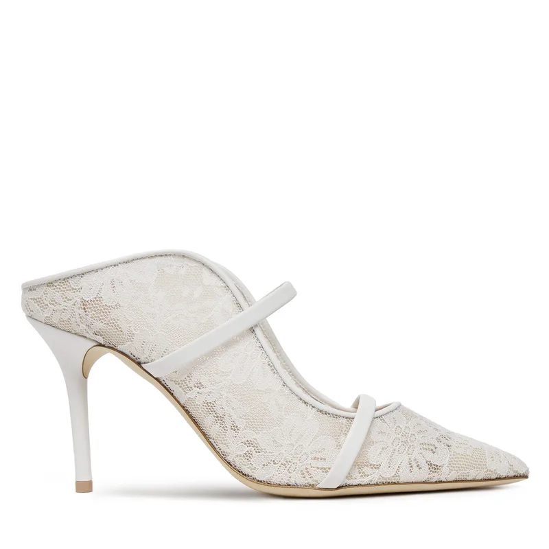 Παντόφλες MALONE SOULIERS Maureen 85-269 Λευκό
