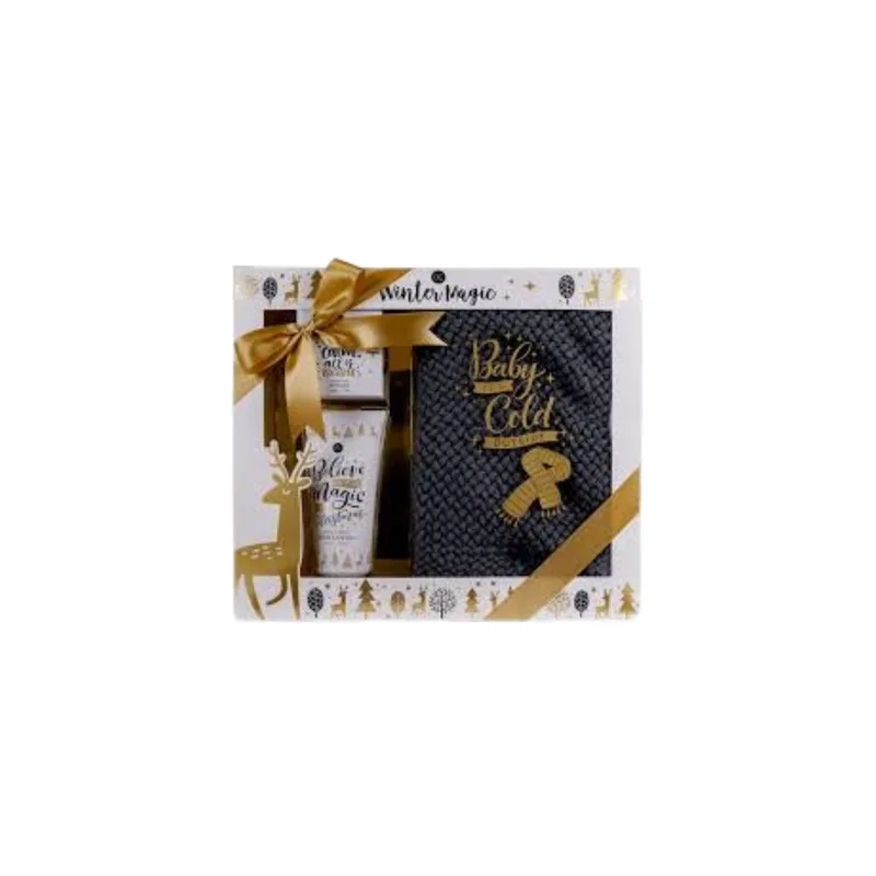 Accentra Winter Magic Set - Body Care Gift Set with Scarf