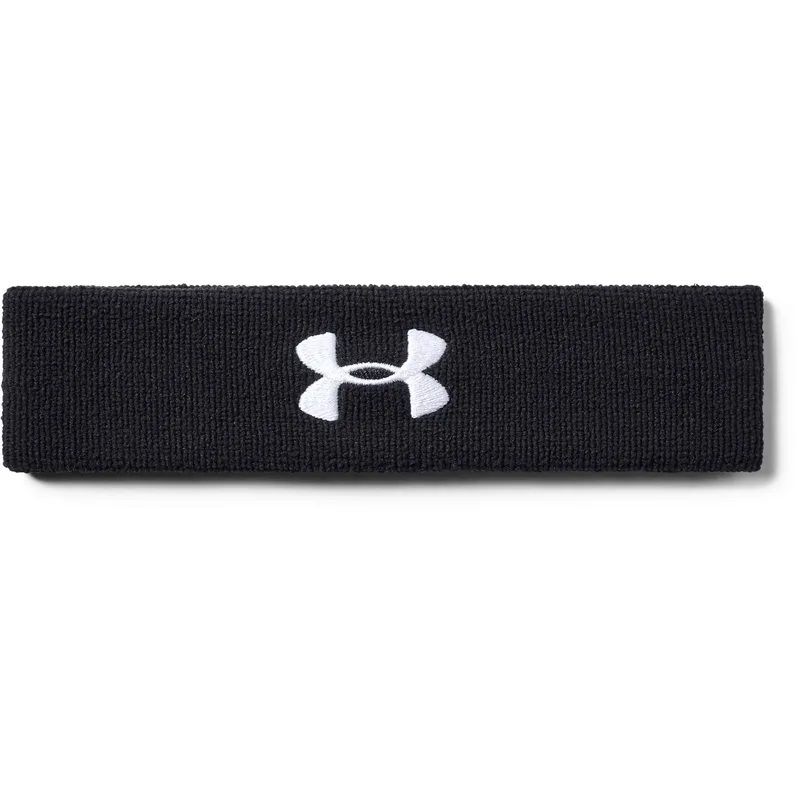 UNDER ARMOUR PERFORMANCE HEADBAND ΜΑΥΡΟ