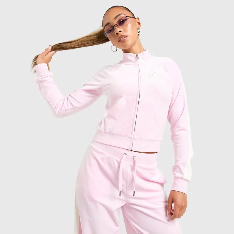 Juicy Couture Script Velour Γυναικεία Ζακέτα (9000250832_66280)