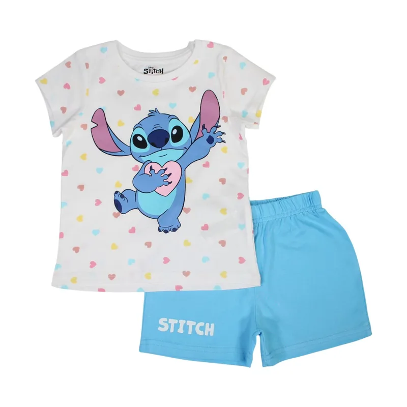 ©DISNEY ΠΑΙΔIΚΟ ΣΕΤ T-SHIRT ΒΕΡΜΟΥΔΑ LILO AND STITCH 1769 – μπλε ΜΠΛΕ