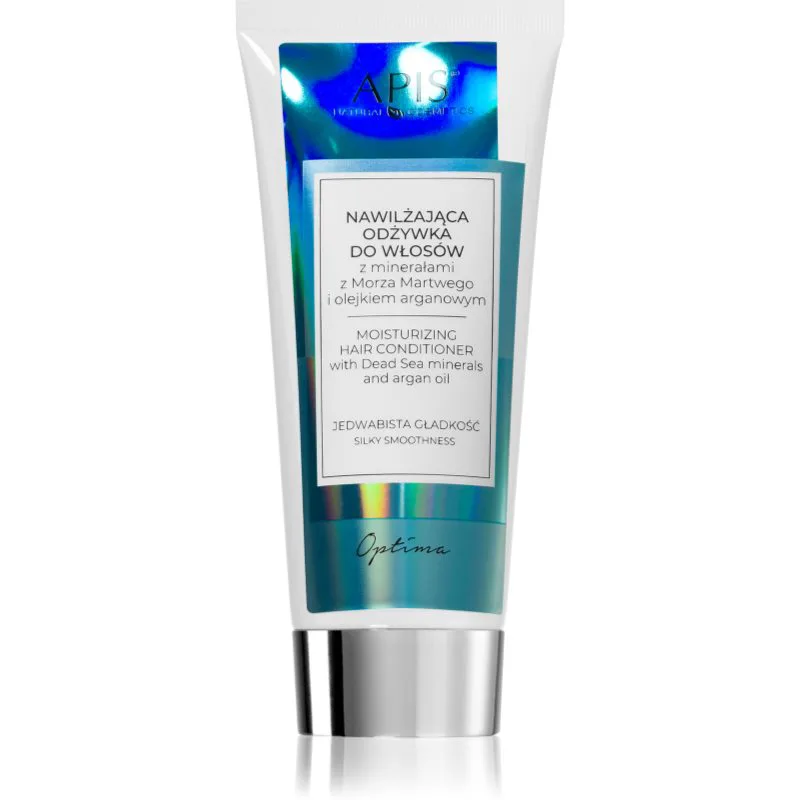 Apis Natural Cosmetics Optima ενυδατικό μαλακτικό με μεταλλικά στοιχεία απο τη Νεκρά θάλασσα 200 ml
