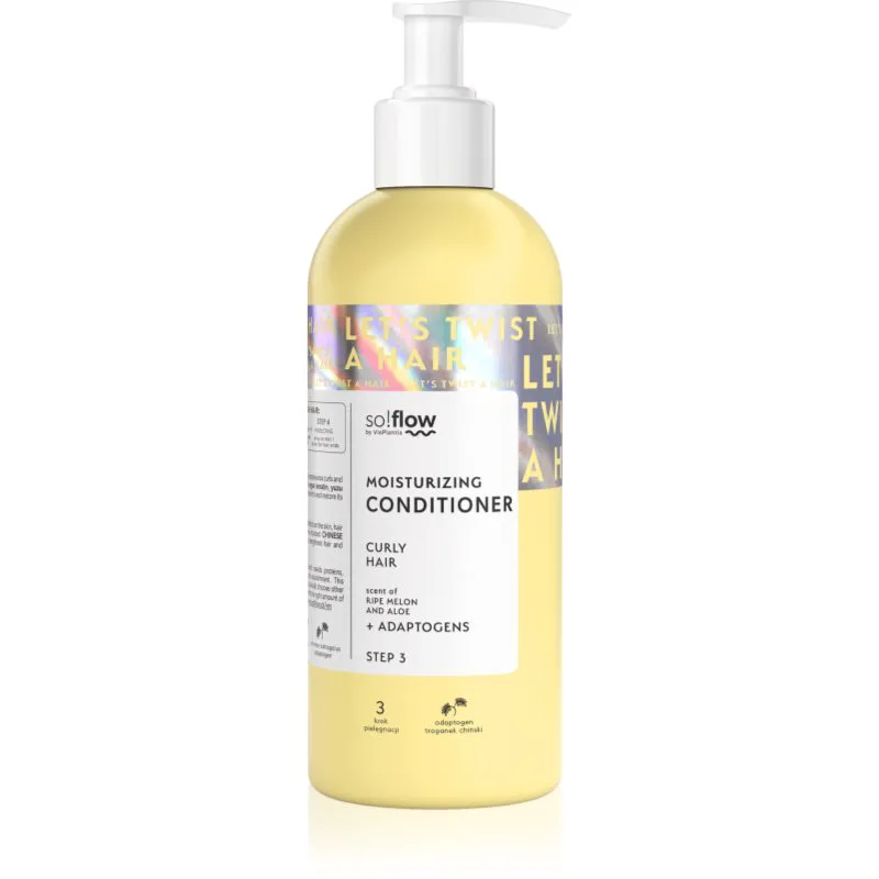 so!flow Curly Hair Nourishing Conditioner θρεπτικό κοντίσιονερ για σγουρά μαλλιά 400 ml
