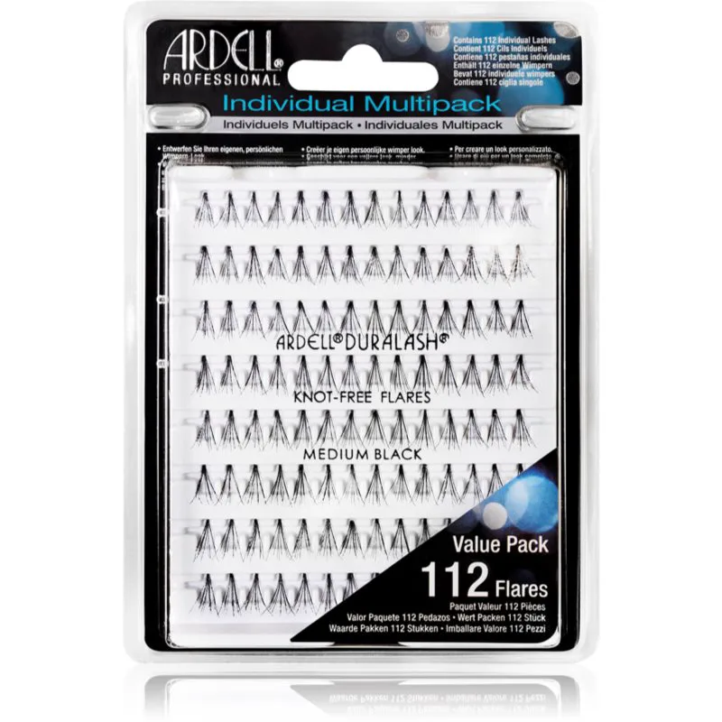 Ardell Individuals Multipack αυτοκόλητες βλεφαρίδες σε τουφάκια χωρίς κόμπο