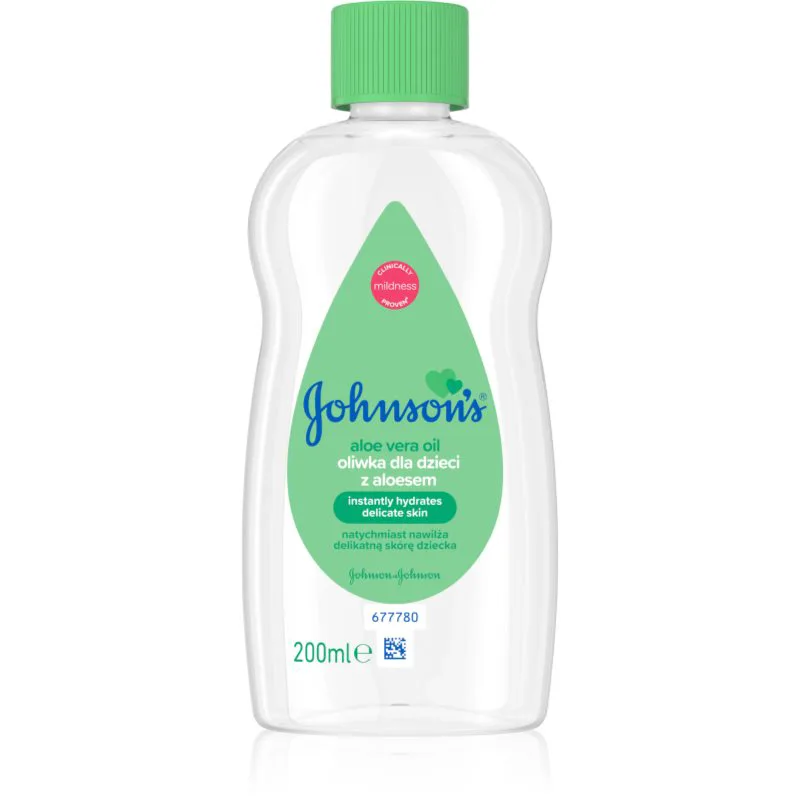 Johnson's® Care λάδι με αλόη βέρα 200 ml