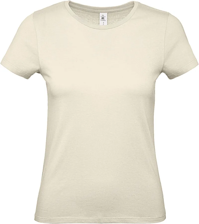 Γυναικείο T-Shirt TW02T B & C E150 Natural