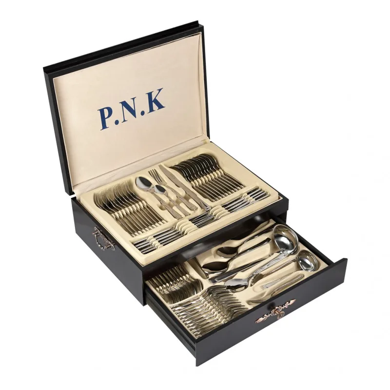 Μαχαιροπήρουνα Σετ 72τμχ Ανοξείδωτα 18/10 WM Collection N8616 (Υλικό: Ανοξείδωτο, Μέγεθος: Σετ) - WM COLLECTION - N8616