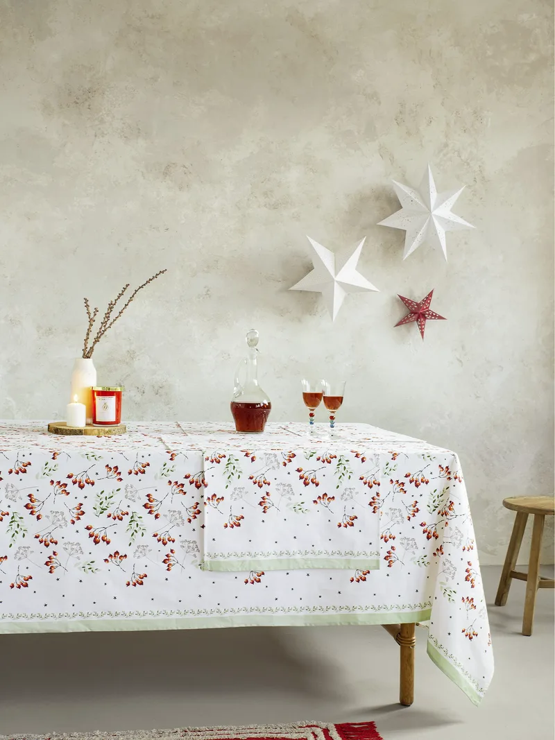 Τραπεζομάντηλο Nima Mistletoe 150x220