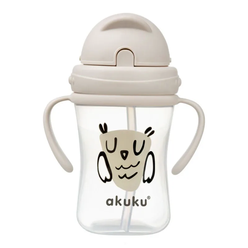 Παγούρι Με Καλαμάκι 300ml Akuku Owl