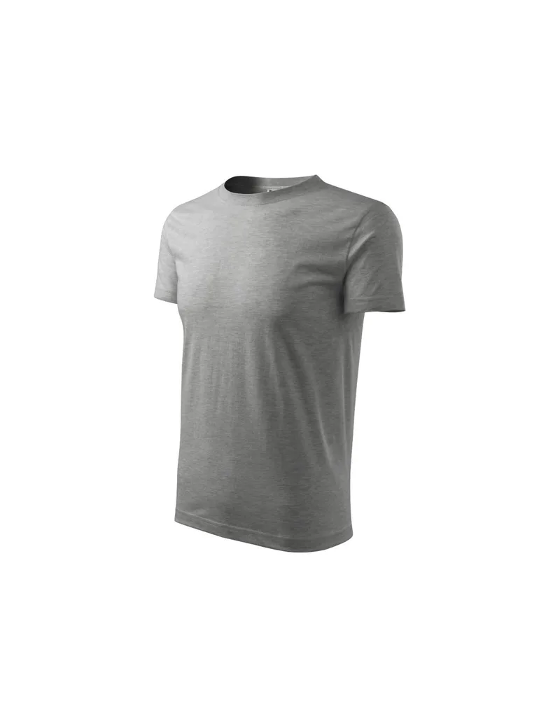 Adler Classic Ανδρικό Διαφημιστικό T-shirt Κοντομάνικο σε Γκρι Χρώμα MLI-13212