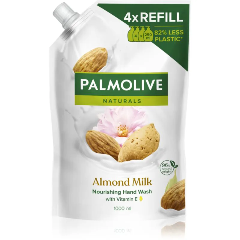 Palmolive Naturals Almond Milk θρεπτικό υγρό σαπούνι ανταλλακτικό 1000 ml