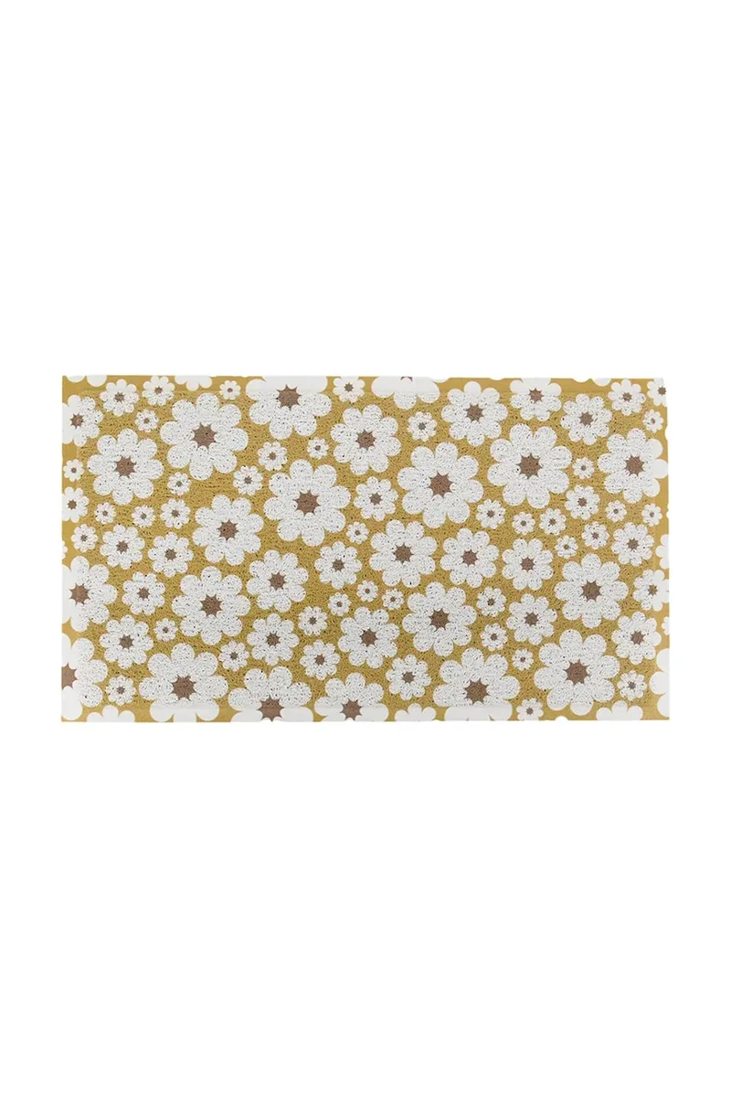Χαλάκι Artsy Doormats Gren Cream Flowers 70 x 40 cm