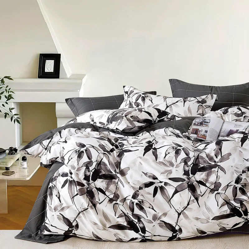 Beauty Home Σετ παπλωματοθήκη υπέρδιπλη Art 12285 Arabella 230x250 Γκρι