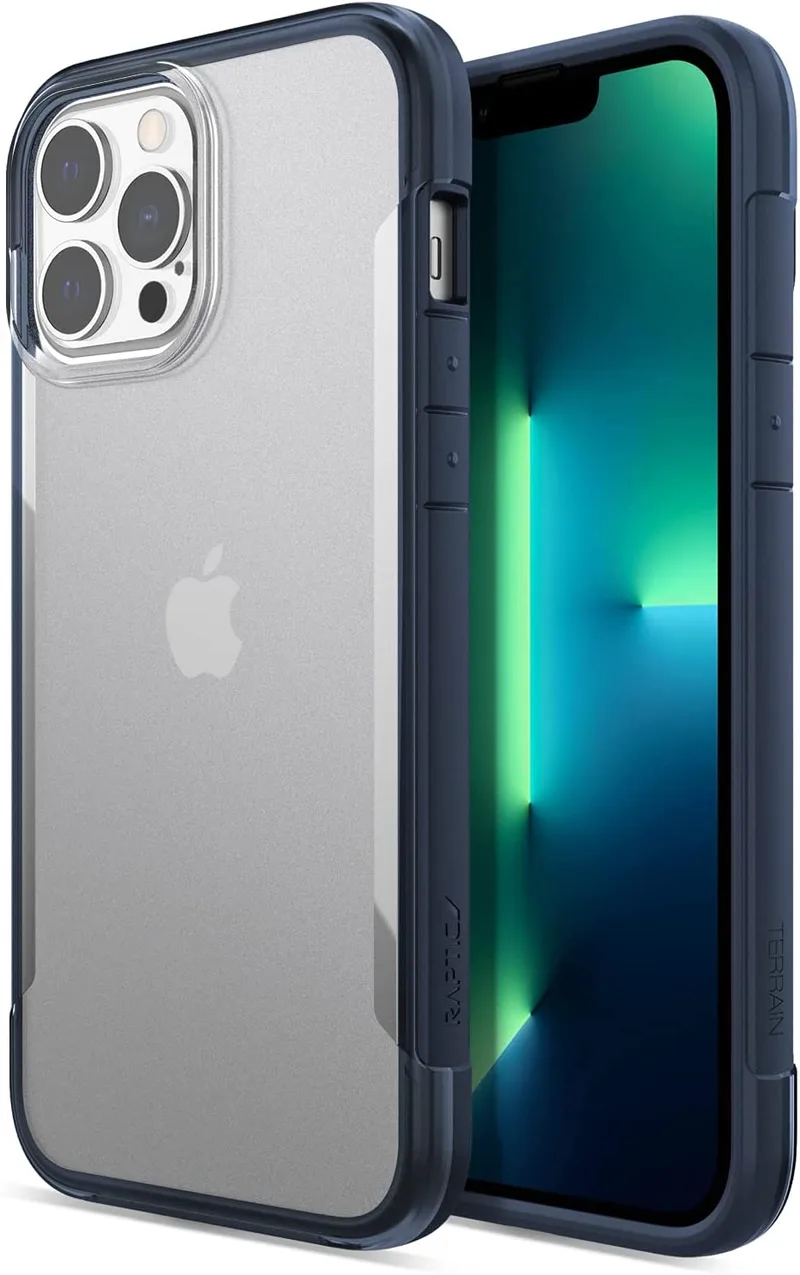 X-Doria Raptic Case Terrain Polycarbonate Biodegradable - Βιοδιασπώμενη Θήκη Apple iPhone 13 Pro Max - Blue (471978)