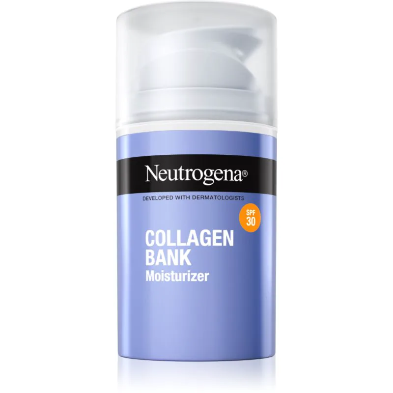 Neutrogena Collagen Bank ενυδατική κρέμα για πρόσωπο SPF 30 50 ml