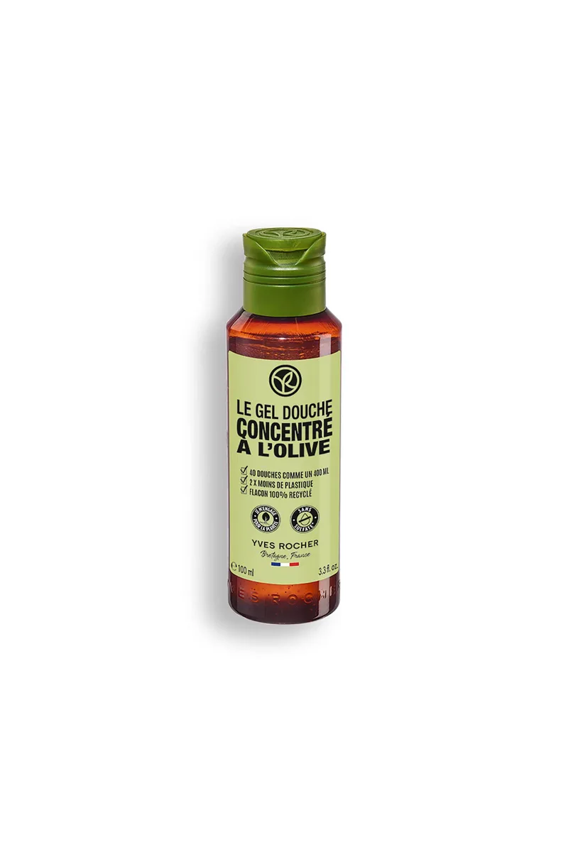Yves Rocher Olive & Petitgrain Concentrated Shower Gel 100 ml - 90397