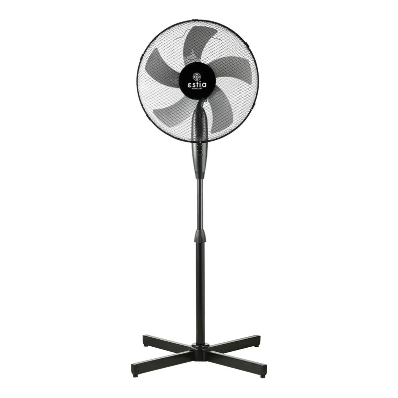 Ανεμιστήρας Δαπέδου Με Ορθοστάτη 50W Estia Aeropulse Black 06-21481