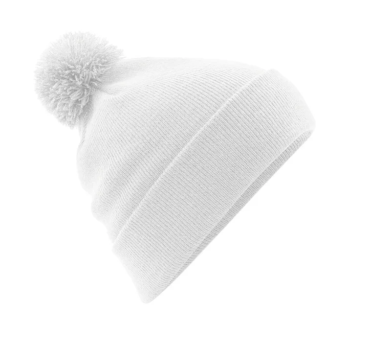 Original Pom Pom Σκούφος Beechfield B426 White