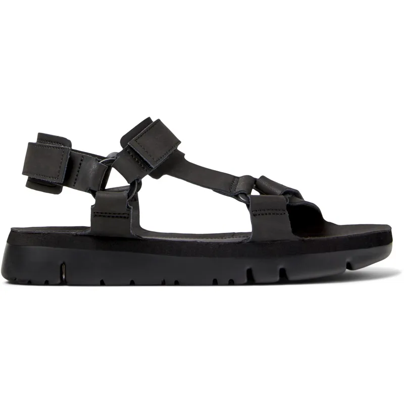 CAMPER Oruga - Πέδιλα Για Ανδρικα - Μαύρο, Μέγεθος 46, Smooth leather