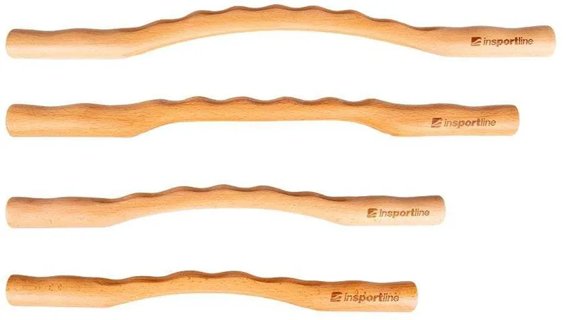 ΣΕΤ ΡΑΒΔΙΩΝ INSPORTLINE JAROSA WOODEN SCRAPING STICK SET (4 ΤΜΧ)