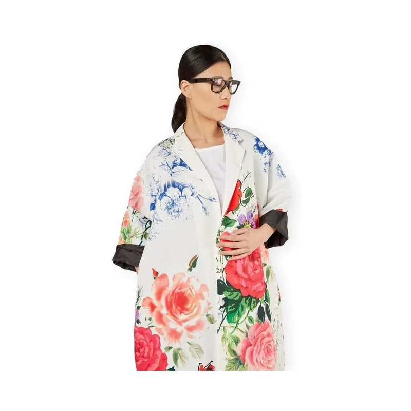 Σακάκι/Blazers Wendy Trendy Jacket 224040 - White/Floral