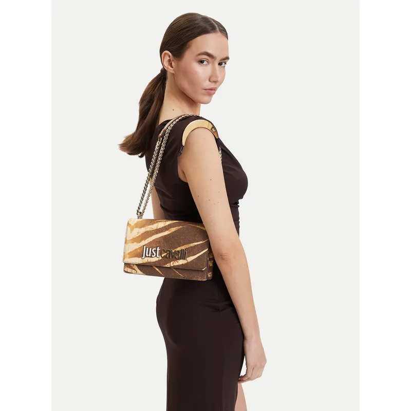 Τσάντα Just Cavalli 80RA4BBA ZSA85 Καφέ