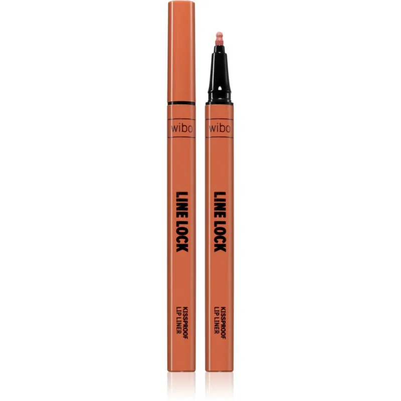 Wibo Line Lock Kissproof Lip Liner μαρκαδόρος για τα χείλη για μακρόχρονη επίδραση απόχρωση 03 Spicy Rumor 1 τμχ