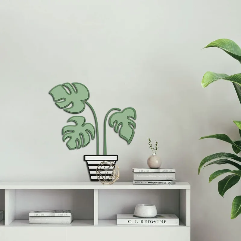 Αφρώδη Αυτοκόλλητα Τοίχου Ango Plant 54515