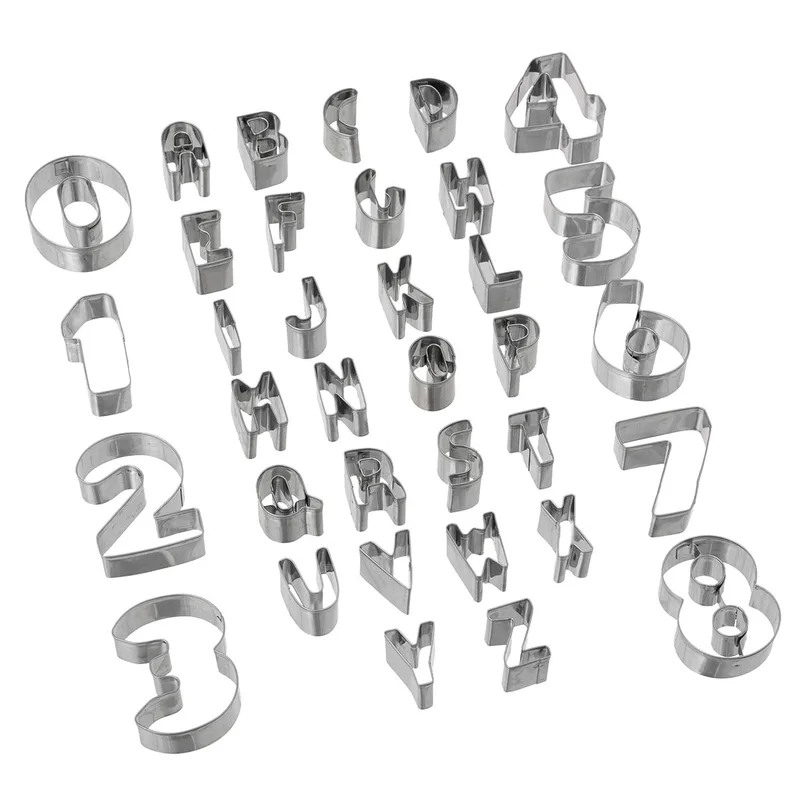 Κουπ Πατ Ανοξείδωτα (Σετ 35τμχ) F-V Alphabet 189491
