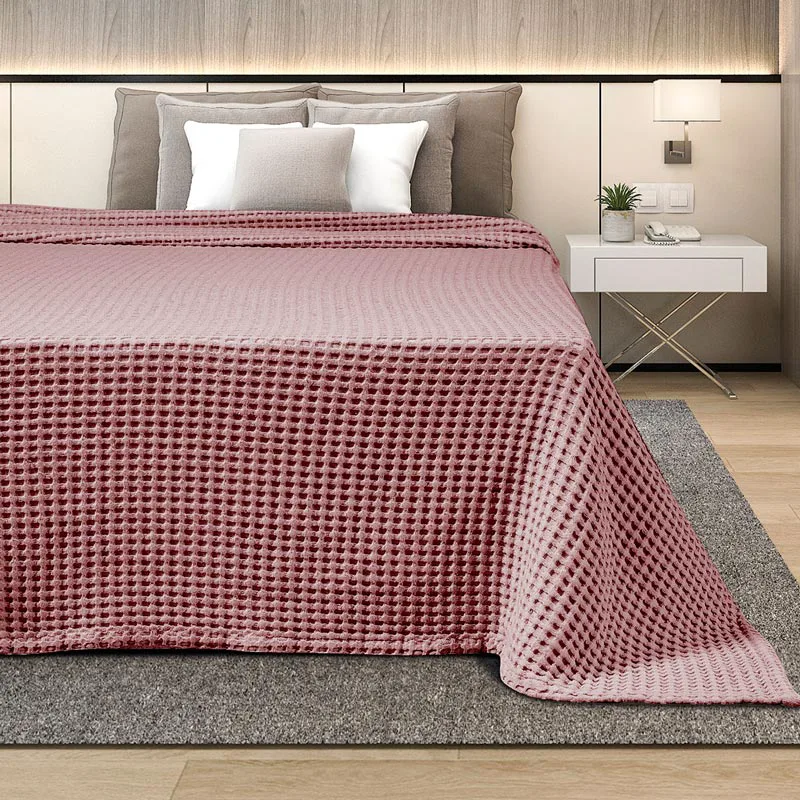 Κουβέρτα Πικέ Μονή 160x240 Adam Home Opal Rose 160x240