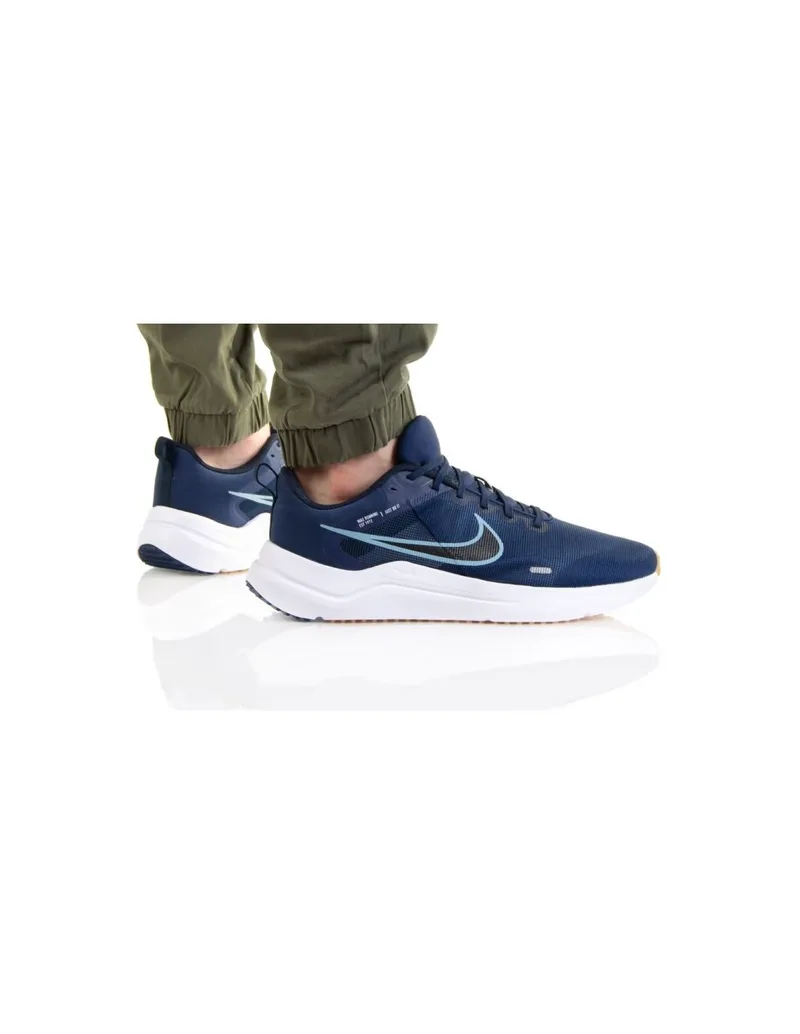 Nike Downshifter 12 DD9293-400 Ανδρικά Αθλητικά Παπούτσια Running Midnight Navy / Worn Blue / Dark Obsidian