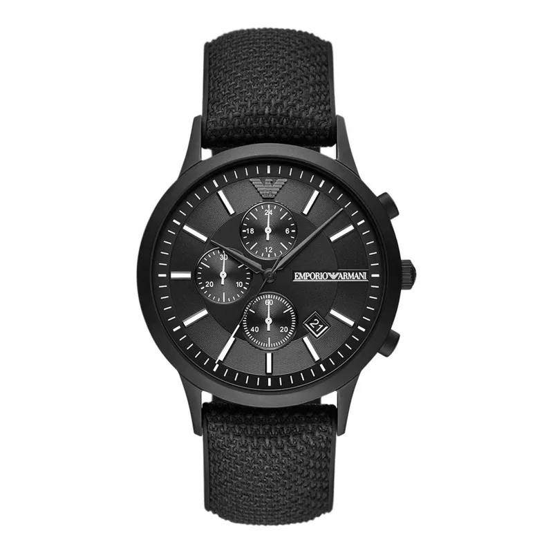 EMPORIO ARMANI Black Rubber Strap AR11457