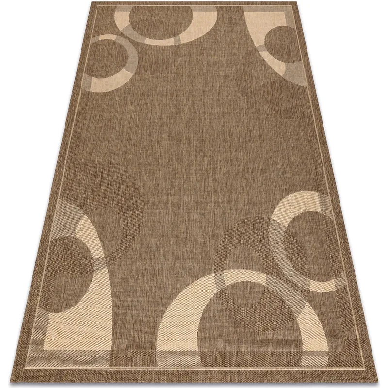 Χαλιά Rugsx Χαλί σιζάλ FLOORLUX 20078 καφέςe / Π240x330 cm