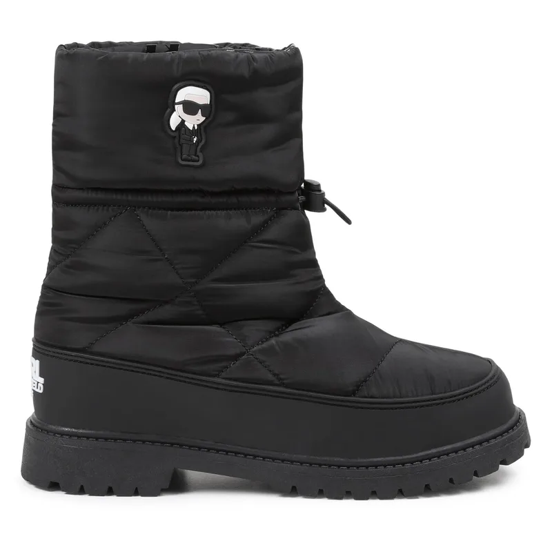 Μπότες Χιονιού Karl Lagerfeld Kids Z19119 S Μαύρο