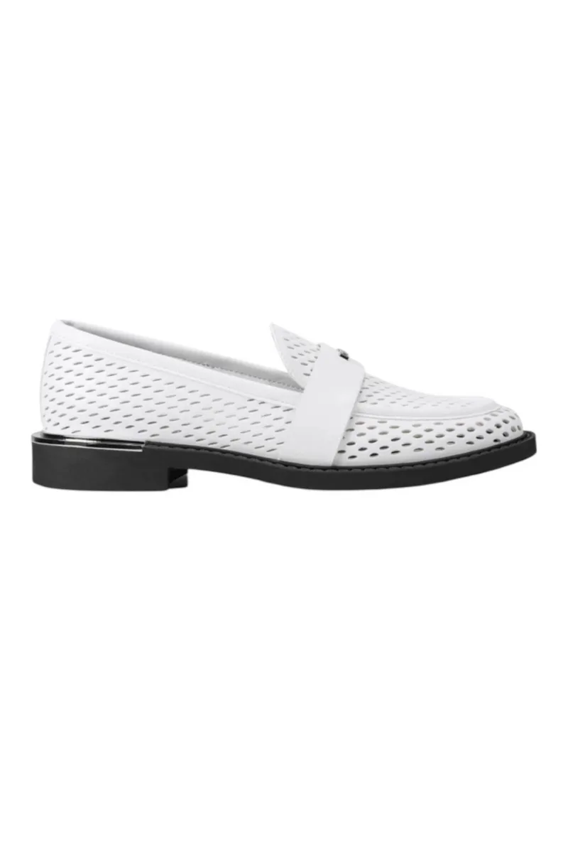DKNY γυναικεία loafers "Rezzi" - K2654548 Λευκό