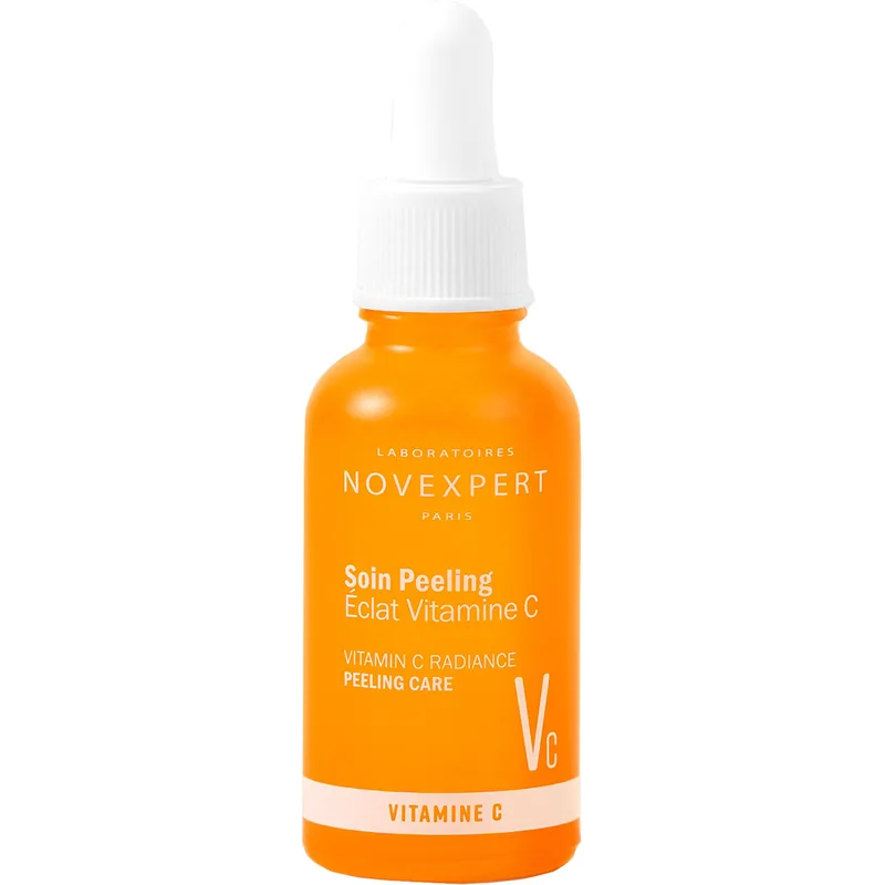 Novexpert Radiance Peeling Vitamin C Serum Ενυδατικός Ορός Λάμψης με Βιταμίνη C για Όλους τους Τύπους Επιδερμίδας. 30ml