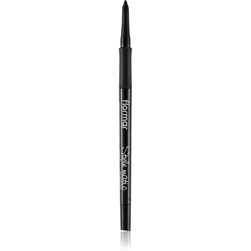 flormar Style Matic Eyeliner αδιάβροχο μολύβι για τα μάτια απόχρωση S02 New Black 0.35 γρ
