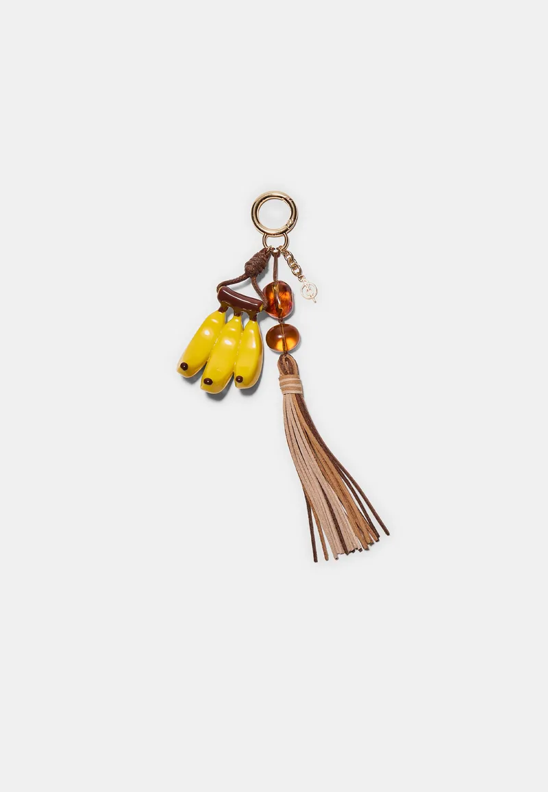 Stradivarius Μπρελόκ Μπανάνα Καφέ Os