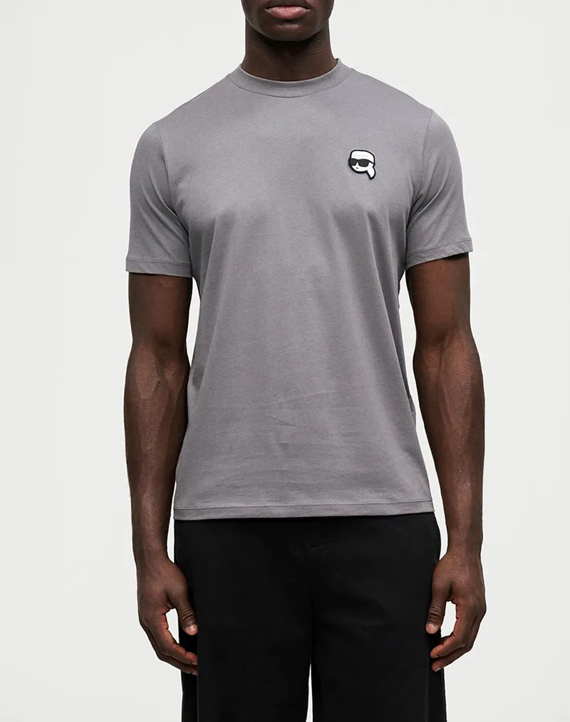 KARL LAGERFELD T-SHIRT CREWNECK 755710-561224-940 Gray