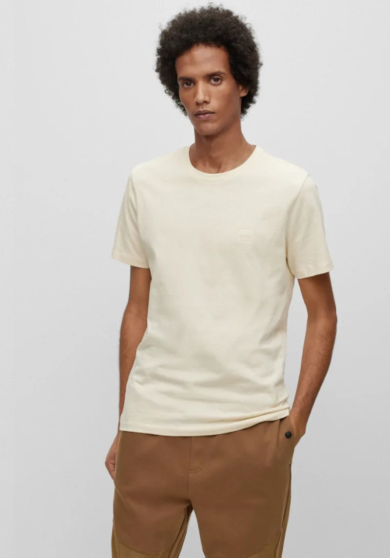 BOSS T Shirt της σειράς Tales - 50472584 277 Light Μπεζ