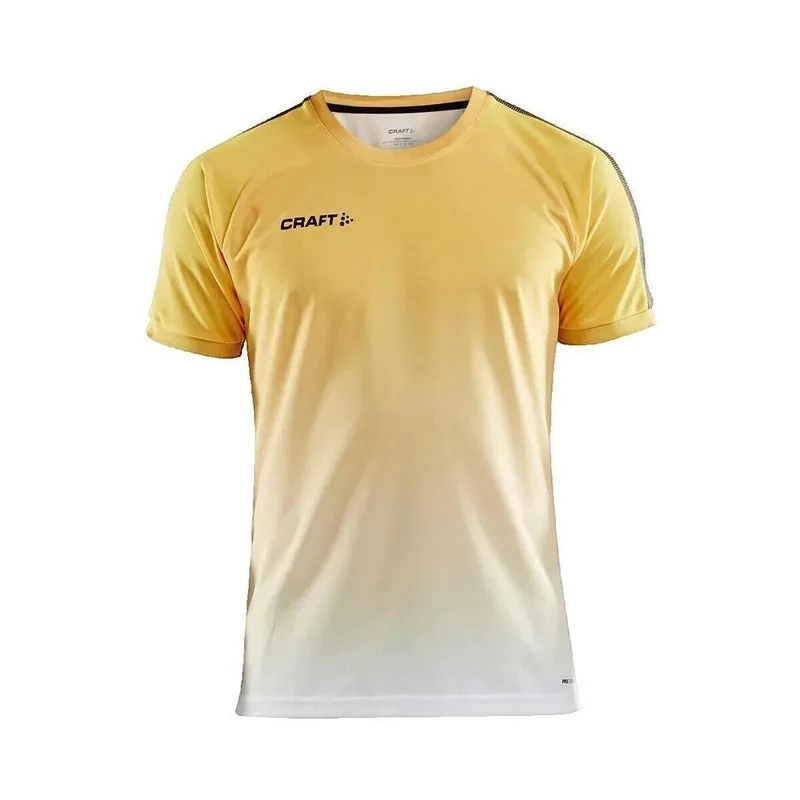 T-shirt με κοντά μανίκια Craft T-shirt Pro Control Fade Jaune