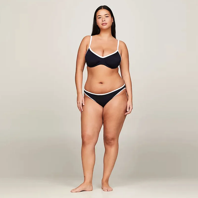 Σλιπ μαγιό Essential Cheeky High Leg Bikini Bottoms