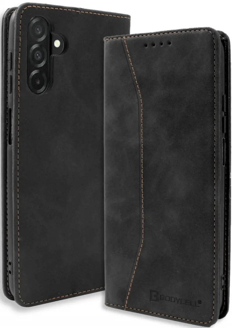 Θήκη Samsung Galaxy A26 Bodycell Book Case Πορτοφόλι - Black (5206015080432)