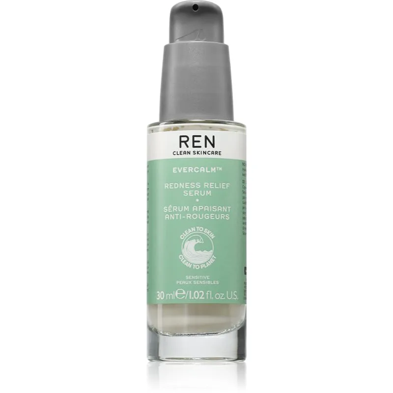 REN Evercalm Redness Relief Serum καταπραϋντικός ορός για ευαίσθητη επιδερμίδα 30 ml