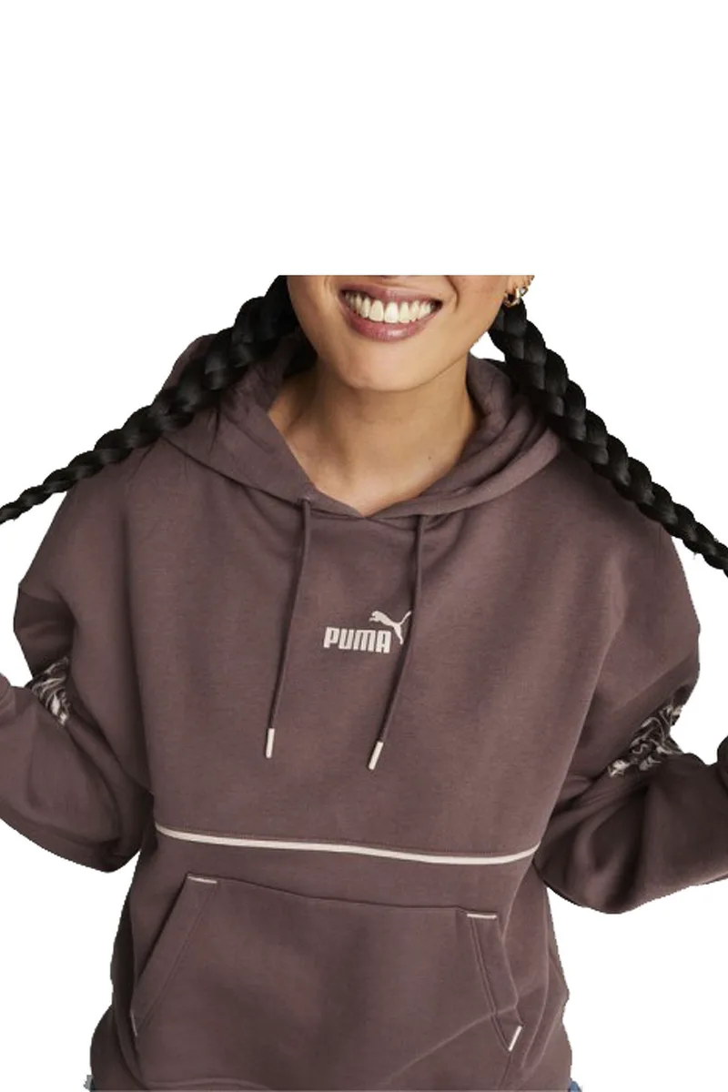 Μπλούζα Μακρυμάνικη Puma Power Safari Hoodie FL 671752-75 Γυναικείο