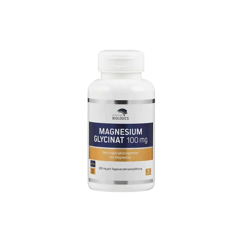 American Biologics Magnesium Glycinate 100mg (90 vcaps) - Δισγλυκινικό μαγνήσιο