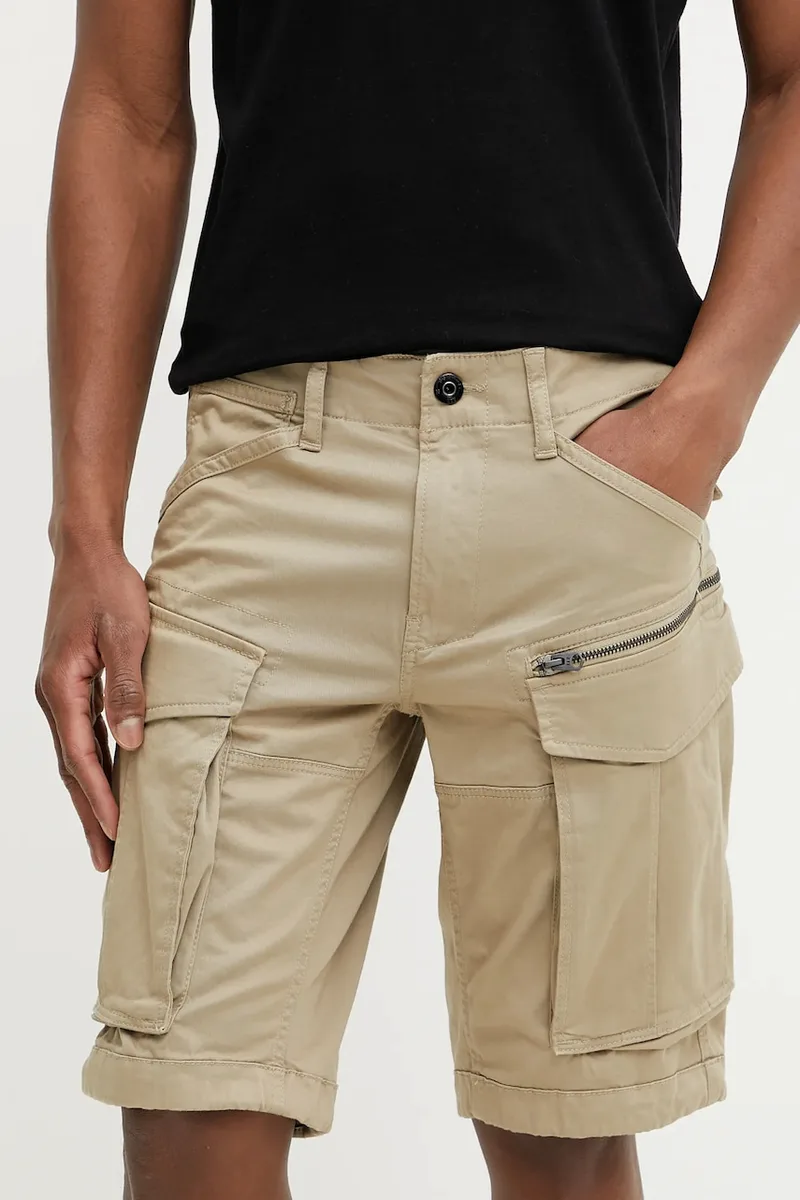 G-Star Σορτς cargo Ανδρικά βαμβάκι με ελαστάν Rovic zip regular