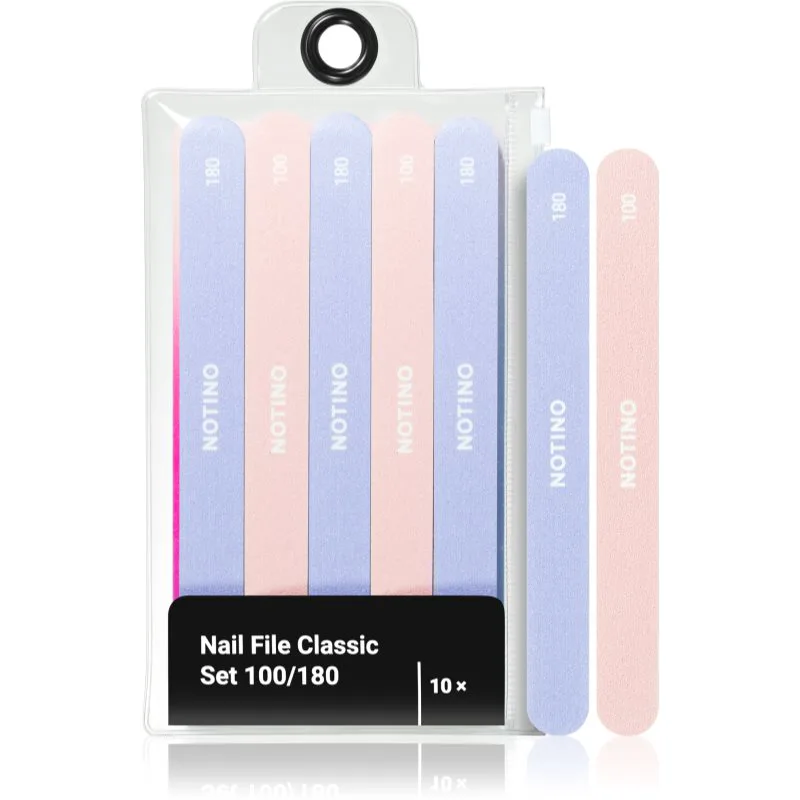 Notino Nail File Classic Set 100/180 σετ με λίμες